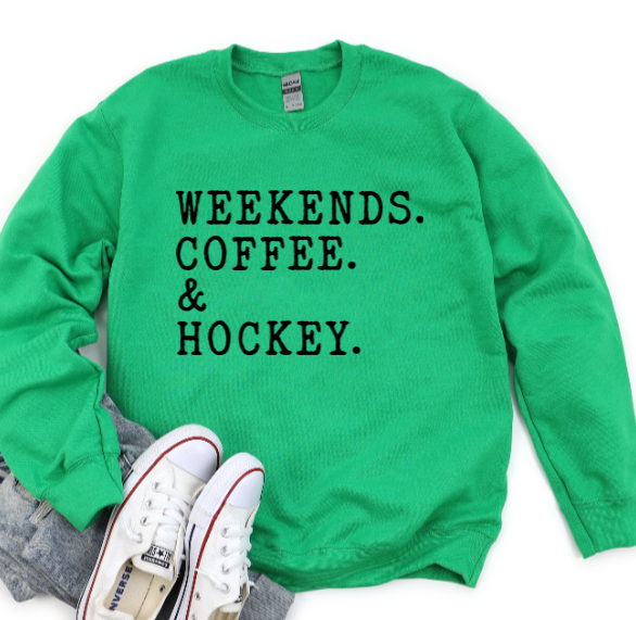 Weekends Coffee Hockey - SHAHA Crewneck