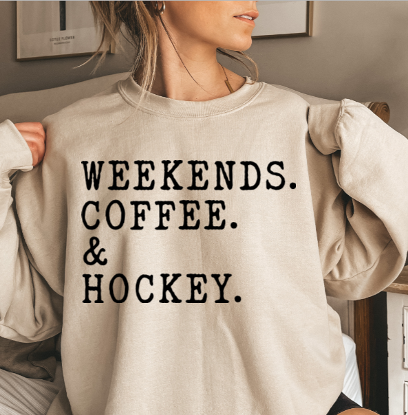 Weekends Coffee Hockey - SHAHA Crewneck