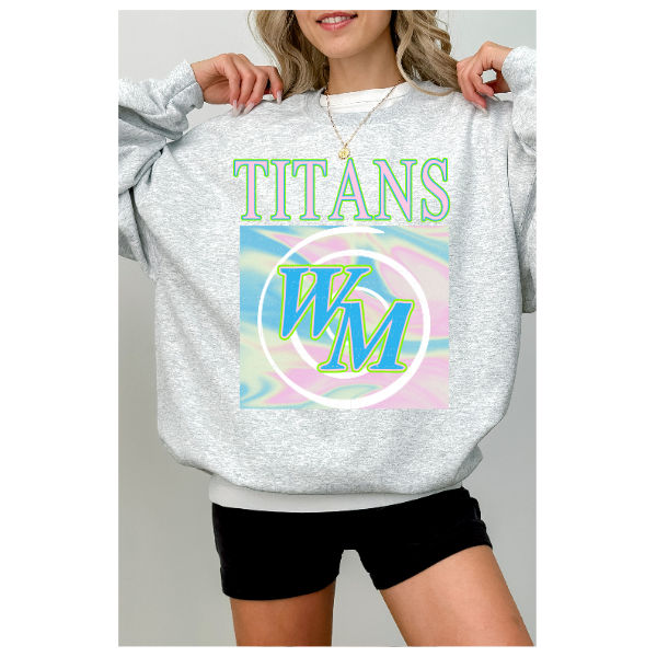Ringgold Pastel Prep Crewneck