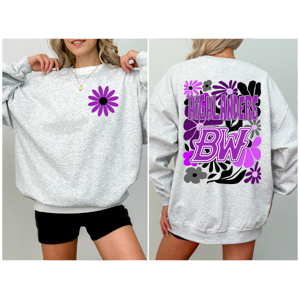 Upper St. Clair Flower Power Crewneck