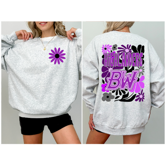 South Allegheny Flower Power Crewneck- Not Pictured