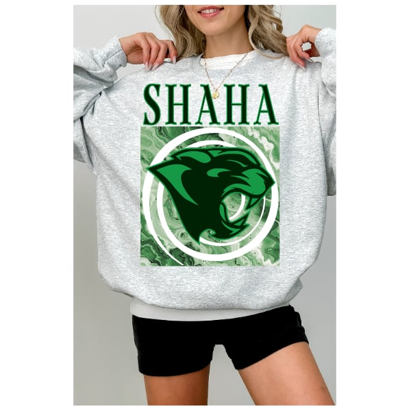 SHAHA Pastel Prep Crewneck