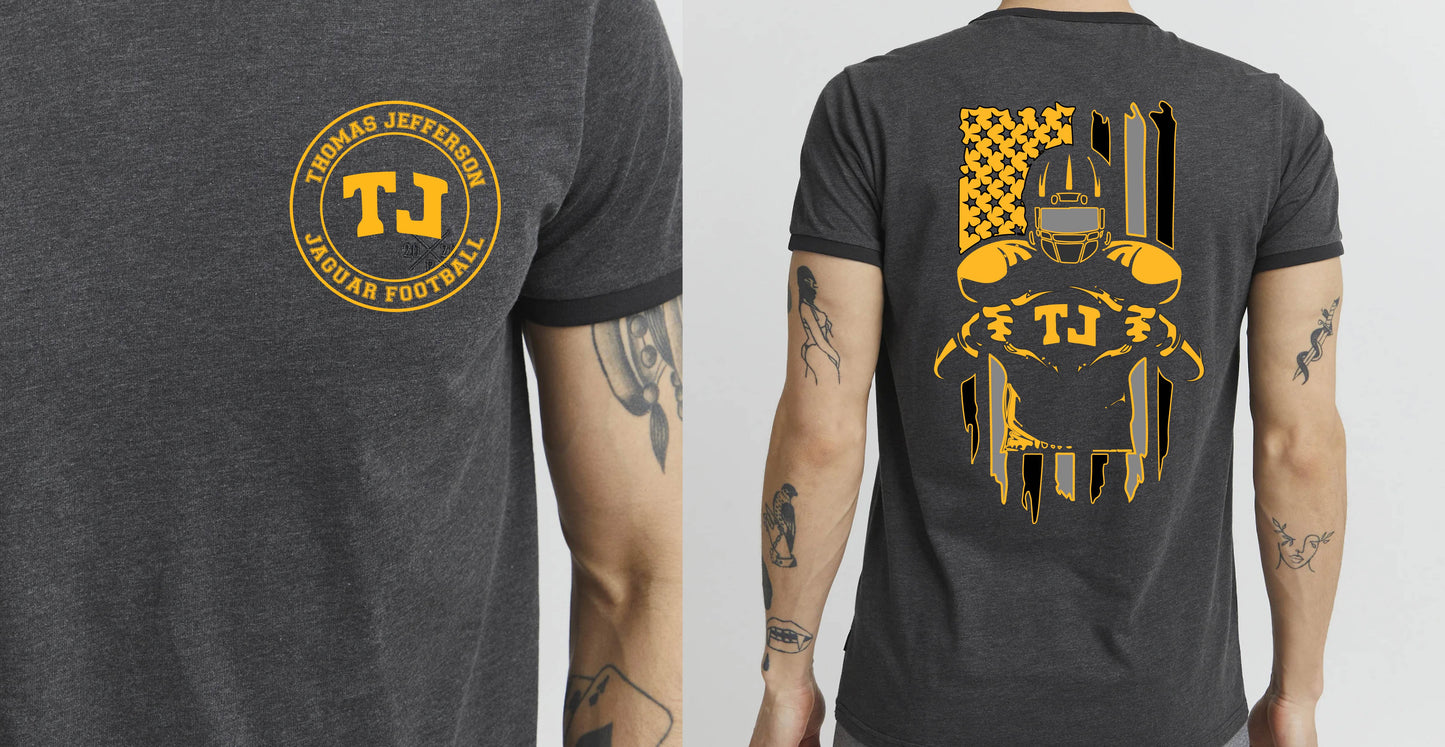 Football Flag TJ - Tshirt