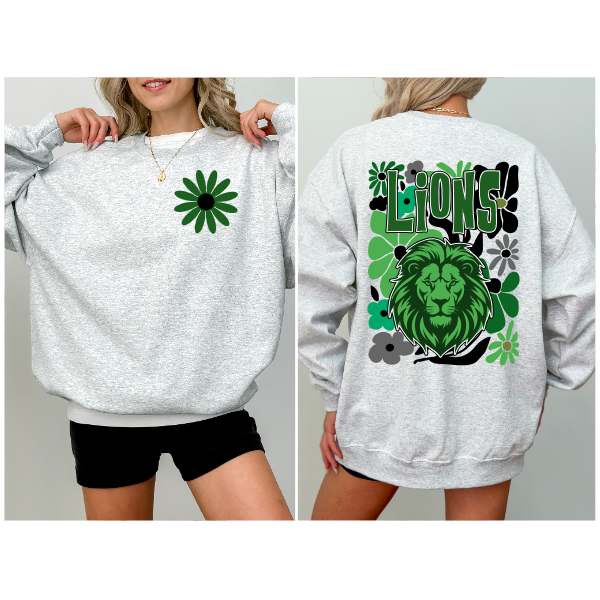 Upper St. Clair Flower Power Crewneck