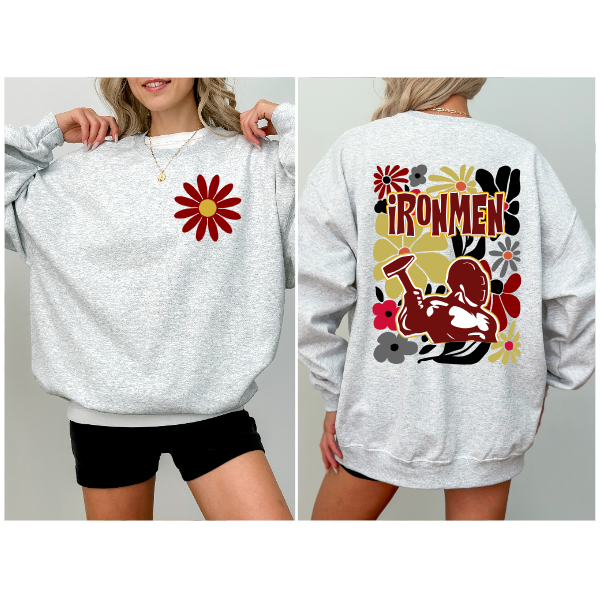 Upper St. Clair Flower Power Crewneck