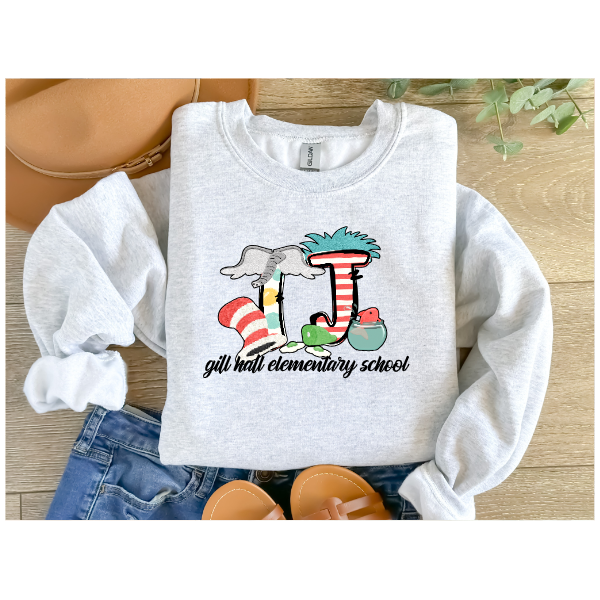 Dr. Seuss School Days Crewneck