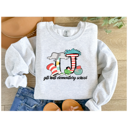 Dr. Seuss School Days Crewneck