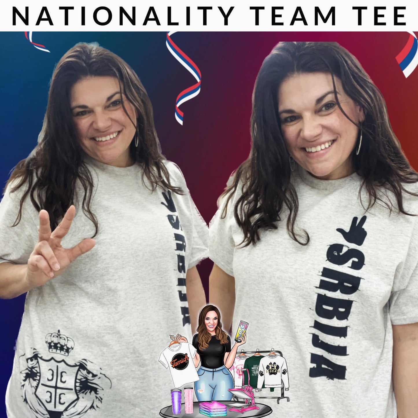 Srbija Team Tee