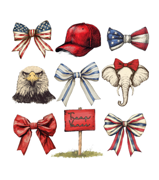 Red Wave Coquette Crewneck