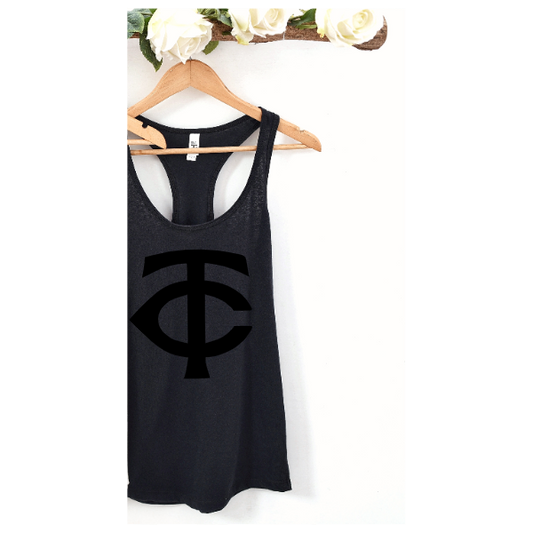 Cadre Black on Black Next Level Tank Top