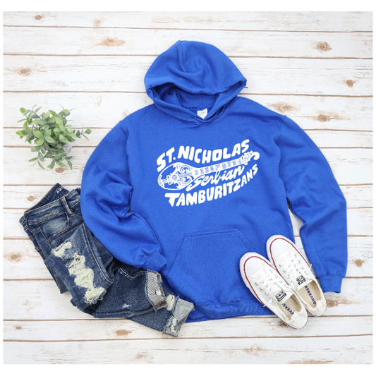 St. Nicholas Tamburitzans Hoodie - Design on Center