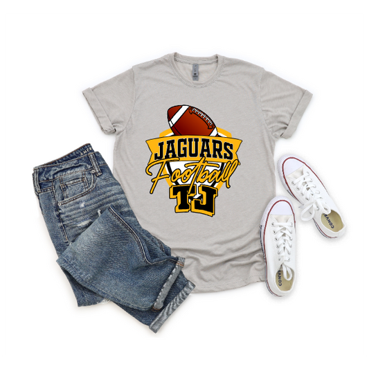 TJ Football Crest Tshirt - Solid Football
