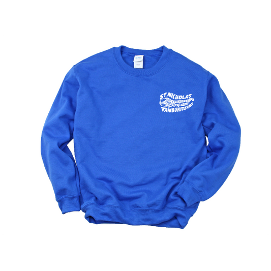 St. Nicholas Tamburitzans Crewneck Sweatshirt - Design on Breast and Back