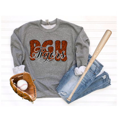Chantilly Lace - Pgh Tigers Crewneck
