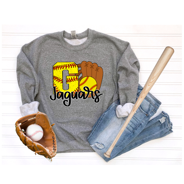 Go Softball - Jaguars Crewneck