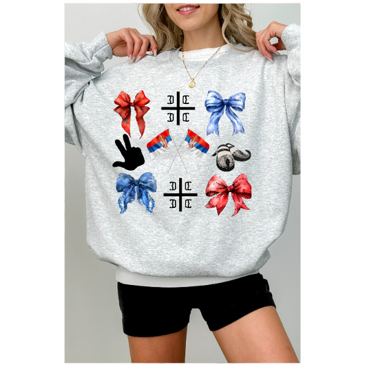 Serbian Coquette Crewneck