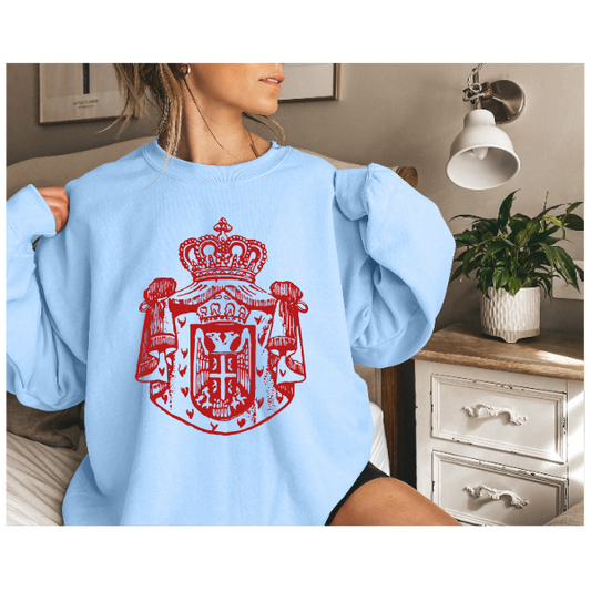 Serbian Vintage Crest - Crewneck