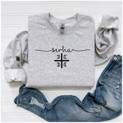 Serbia Simplistic Crewneck