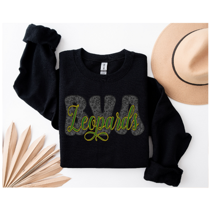 Chantilly Lace - BVA Black Letters Crewneck