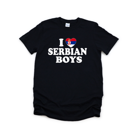 I Love Serbian Boys - Tee