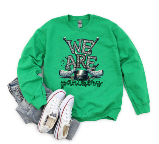 We Are - Jeweled Hockey Crewneck SHAHA