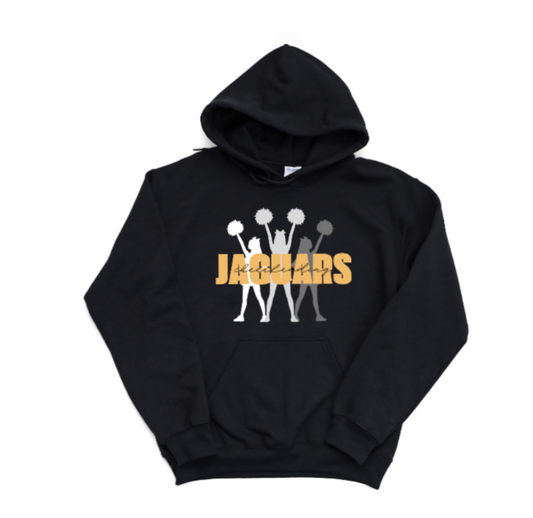Cheer Silhouette - Jaguars Hoodie