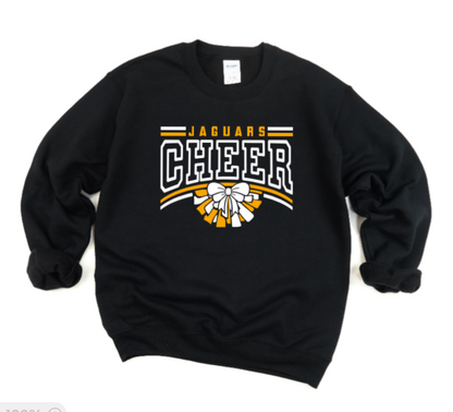 Cheer Mascot Pom - TJ Jaguars Crewneck