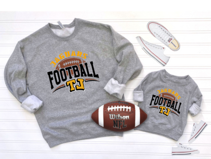 Football Stencil - TJ Jaguars Crewneck