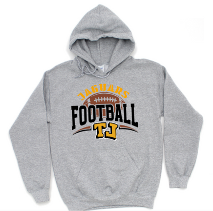 Football Stencil - TJ Jaguars Hoodie