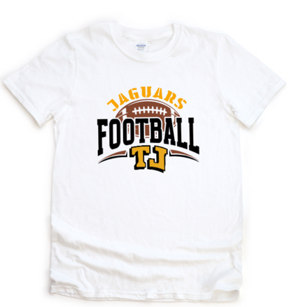Football Stencil - TJ Jaguars Tshirt