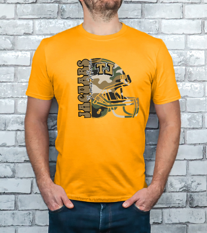 Camo Football - TJ Jaguars Tshirt