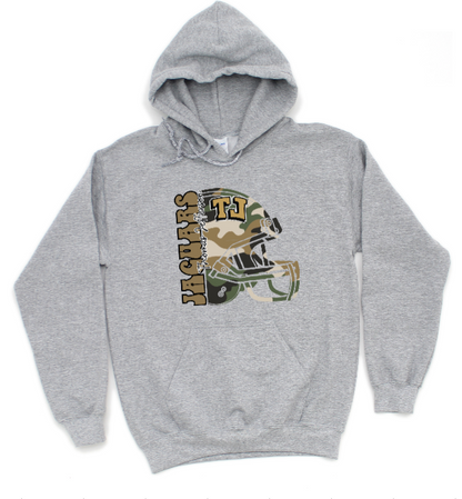 Camo Football - TJ Jaguars Hoodie