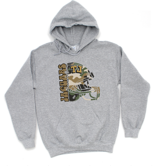 Camo Football - TJ Jaguars Hoodie