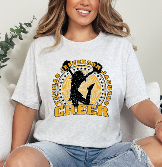 Cheerleader Celebrate - TJ Jaguars Tshirt