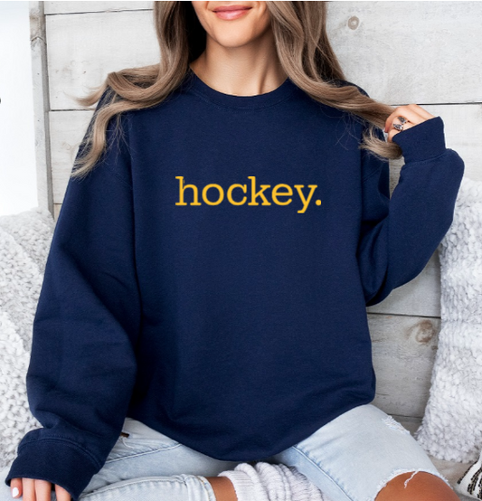 Typewriter Hockey - Predators Crewneck