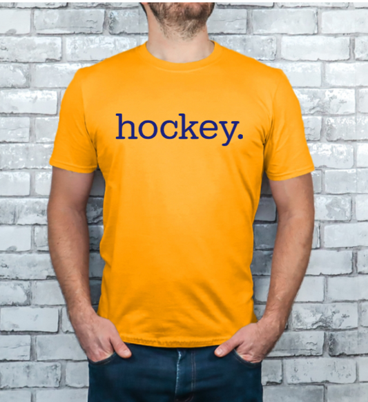 Typewriter Hockey- Predators Tshirt