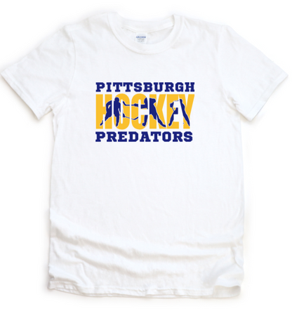 Hockey Silhouette - Predators Tshirt