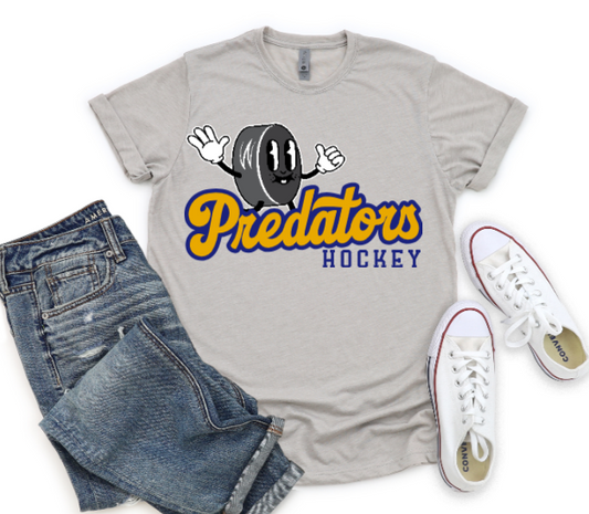 Hockey Retro Dude - Predators Tshirt