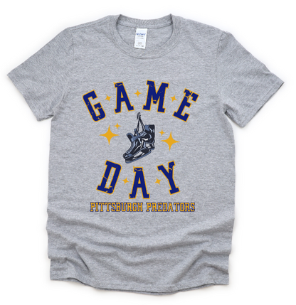 Game Day Hockey Skates - Predators Tshirt