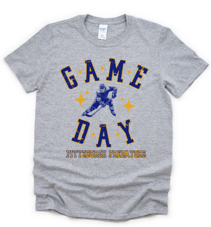 Game Day Hockey Player - Predators Tshirt