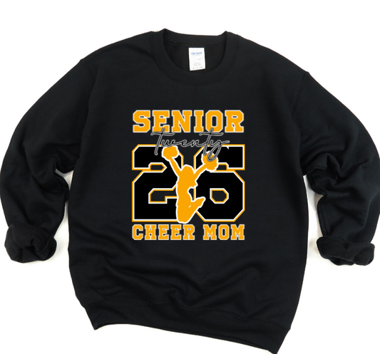 Senior Cheer Mom 1 - TJ Crewneck