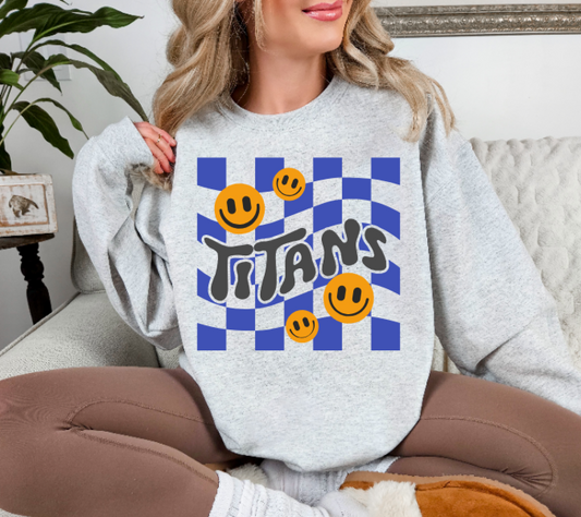 Titans Smiley - Crewneck
