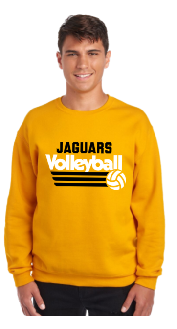 Hippie Volleyball - TJ Jaguars Crewneck