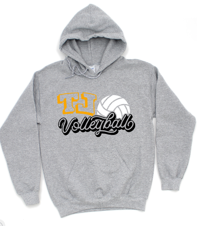 Curly Volleyball - TJ Jaguars Hoodie