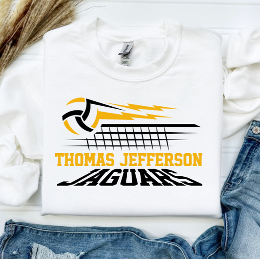Volleyball Net - TJ Jaguars Crewneck