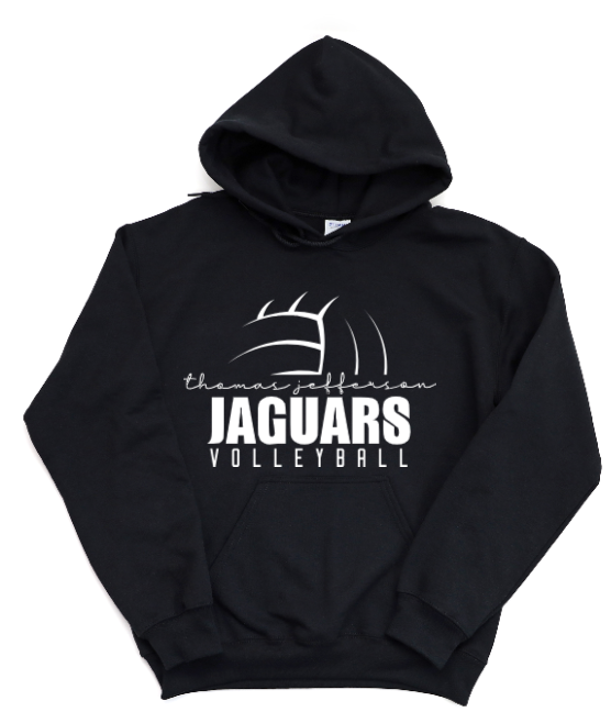 Volleyball Script - TJ Jaguars Hoodie
