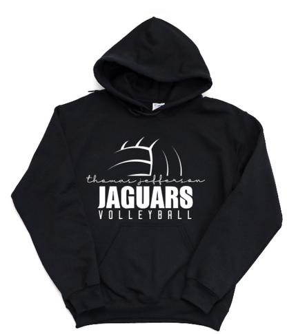 Volleyball Script - TJ Jaguars Hoodie