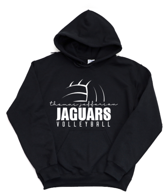 Volleyball Script - TJ Jaguars Hoodie