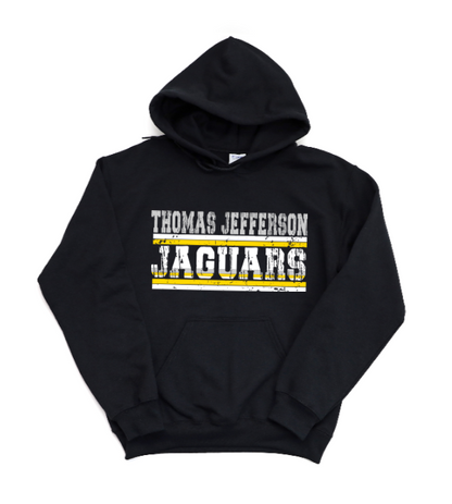 School Spirit Distressed - TJ Jaguars Hoodie