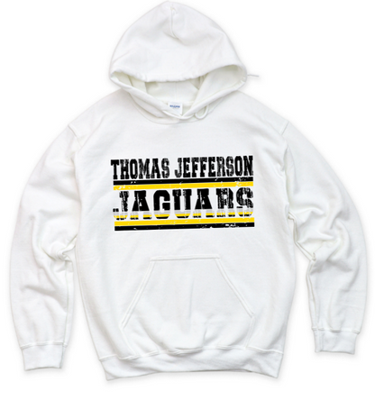 School Spirit Distressed - TJ Jaguars Hoodie
